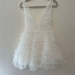 white tutu dress